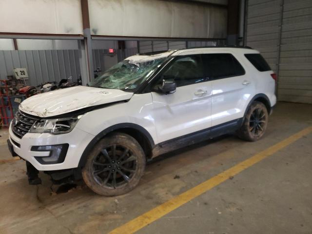 1FM5K8D80HGA26305 - 2017 FORD EXPLORER XLT WHITE photo 1