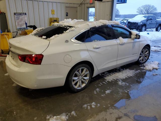 2G1105S35H9110979 - 2017 CHEVROLET IMPALA LT WHITE photo 3