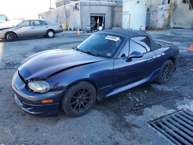 JM1NB353020231990 - 2002 MAZDA MX-5 MIATA BASE BLUE photo 1