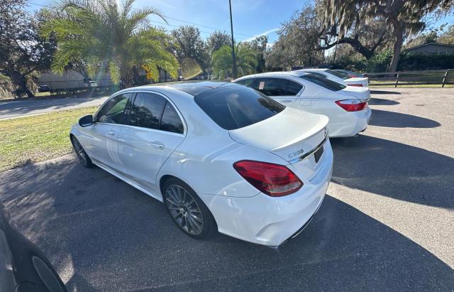 55SWF4JB9HU215419 - 2017 MERCEDES-BENZ C 300 WHITE photo 3