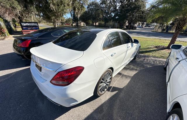 55SWF4JB9HU215419 - 2017 MERCEDES-BENZ C 300 WHITE photo 4