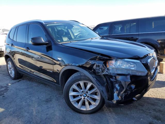 5UXWX9C56E0D32437 - 2014 BMW X3 XDRIVE28I BLACK photo 4