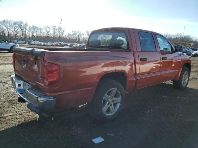 1D7HW58N88S634743 - 2008 DODGE DAKOTA QUAD LARAMIE ORANGE photo 3