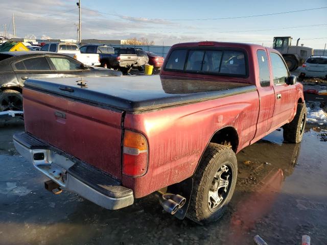 4TAWN72N4XZ459000 - 1999 TOYOTA TACOMA XTRACAB BURGUNDY photo 3