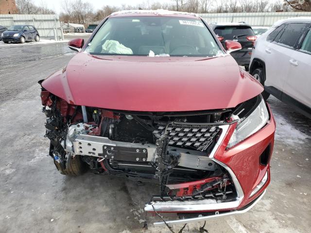 JTJHZKFA2N2041212 - 2022 LEXUS RX 350 L RED photo 5