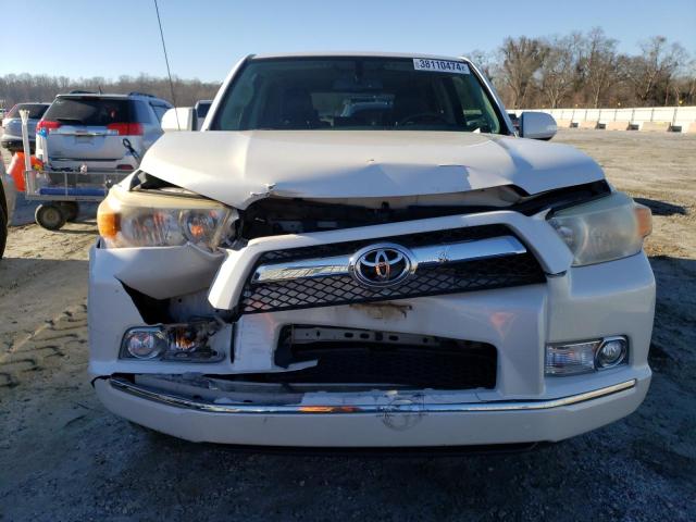 JTEZU5JR2A5006730 - 2010 TOYOTA 4RUNNER SR5 WHITE photo 5