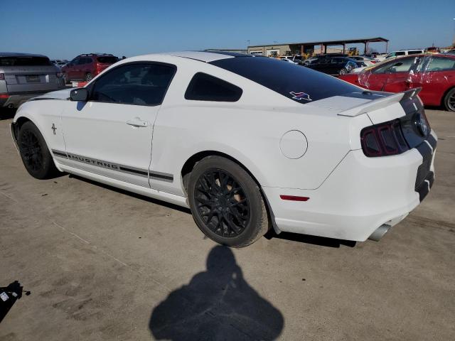 1ZVBP8AM9E5254561 - 2014 FORD MUSTANG WHITE photo 2