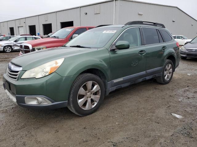 4S4BRCKC3A3374329 - 2010 SUBARU OUTBACK 2.5I LIMITED GREEN photo 1