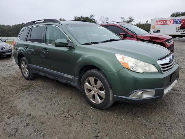 4S4BRCKC3A3374329 - 2010 SUBARU OUTBACK 2.5I LIMITED GREEN photo 4