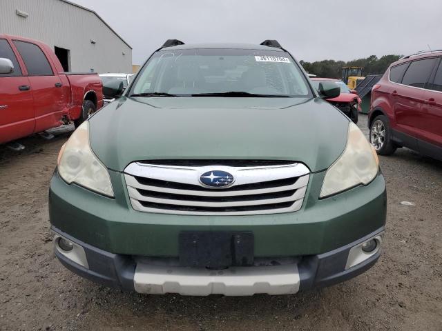 4S4BRCKC3A3374329 - 2010 SUBARU OUTBACK 2.5I LIMITED GREEN photo 5