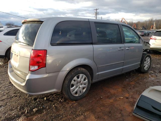 2C4RDGBG4ER104423 - 2014 DODGE GRAND CARA SE SILVER photo 3