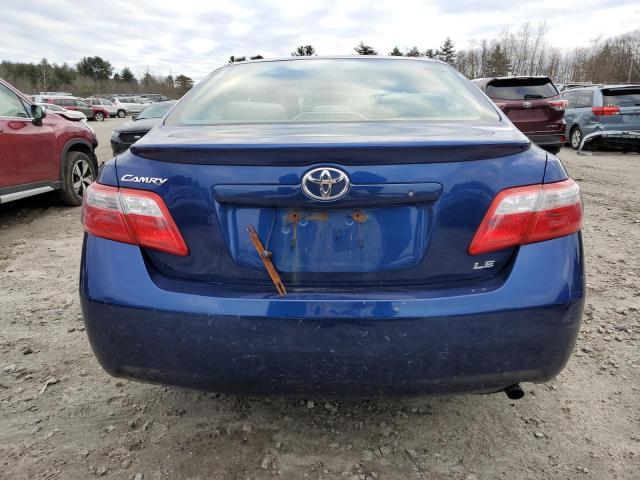 4T4BE46K99R138752 - 2009 TOYOTA CAMRY BASE BLUE photo 6