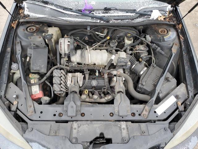 2G2WS522441330013 - 2004 PONTIAC GRAND PRIX GT2 შავი ფოტო 11