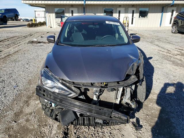 3N1AB7AP8KY261472 - 2019 NISSAN SENTRA S GRAY photo 5