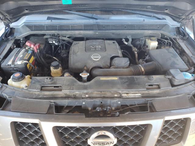 5N1BA0ND7EN609884 - 2014 NISSAN ARMADA SV GRAY photo 12