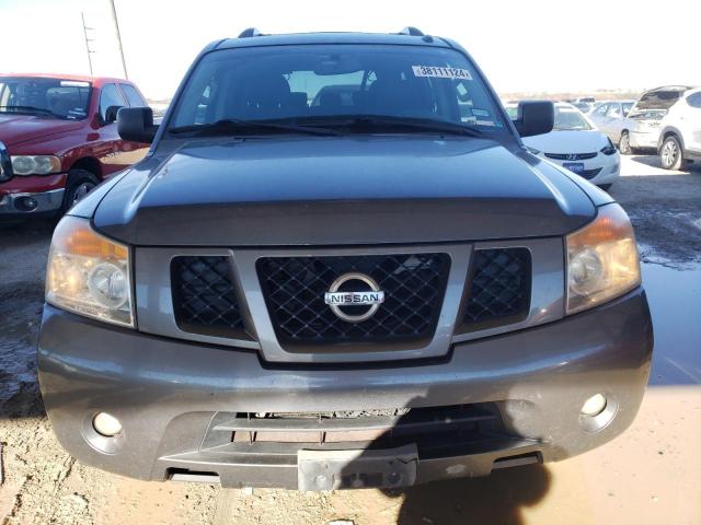 5N1BA0ND7EN609884 - 2014 NISSAN ARMADA SV GRAY photo 5