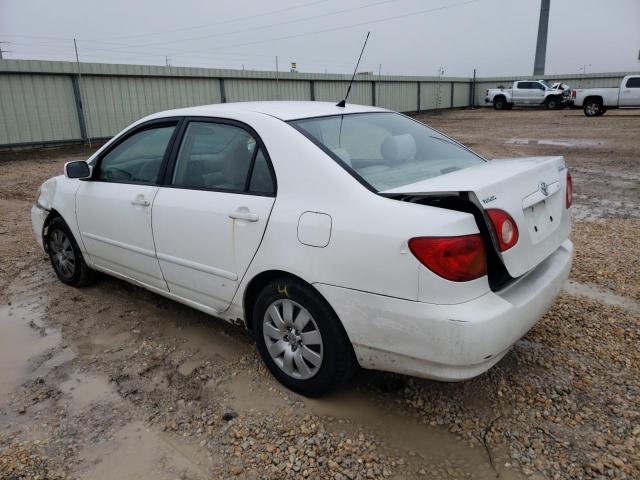 JTDBR32E630022243 - 2003 TOYOTA COROLLA CE WHITE photo 2