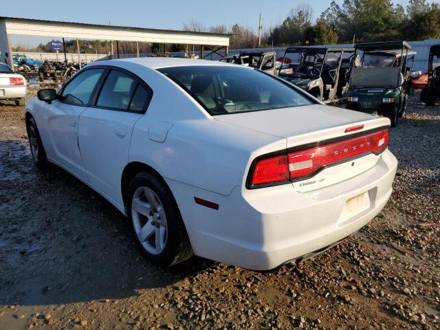 2C3CDXAG0EH232191 - 2014 DODGE CHARGER POLICE WHITE photo 2