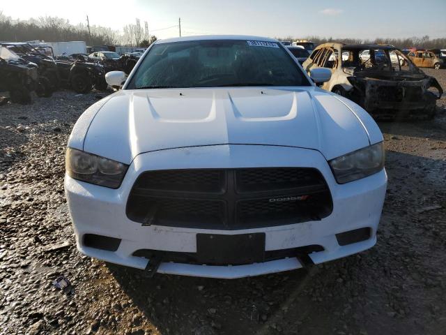 2C3CDXAG0EH232191 - 2014 DODGE CHARGER POLICE WHITE photo 5