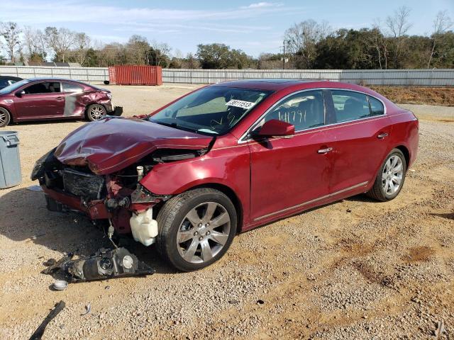 1G4GE5EV3AF317511 - 2010 BUICK LACROSSE CXS BURGUNDY photo 1