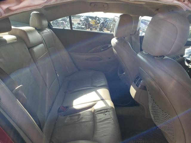 1G4GE5EV3AF317511 - 2010 BUICK LACROSSE CXS BURGUNDY photo 10
