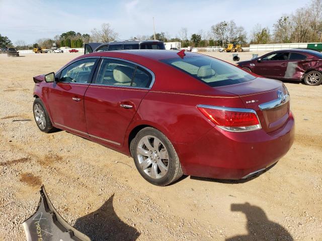 1G4GE5EV3AF317511 - 2010 BUICK LACROSSE CXS BURGUNDY photo 2