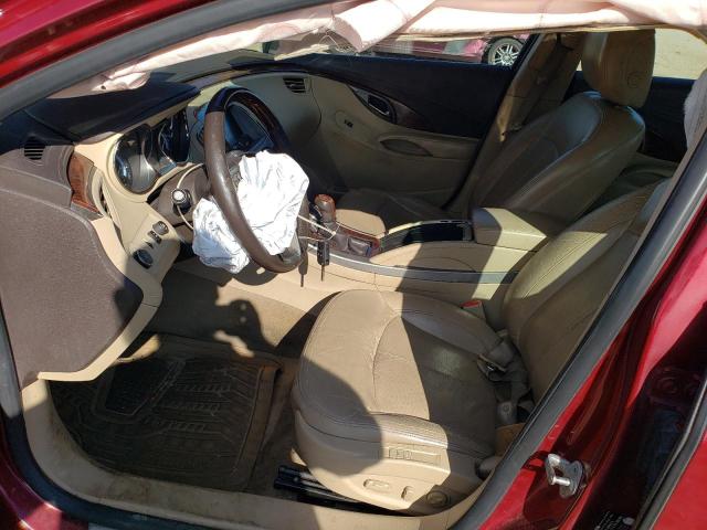 1G4GE5EV3AF317511 - 2010 BUICK LACROSSE CXS BURGUNDY photo 7