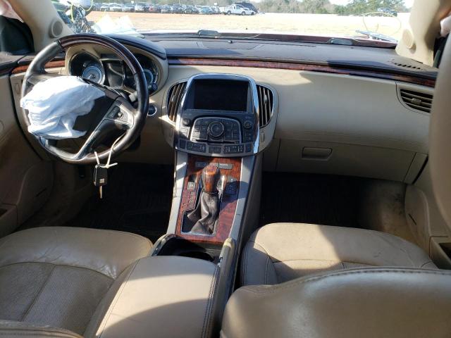 1G4GE5EV3AF317511 - 2010 BUICK LACROSSE CXS BURGUNDY photo 8