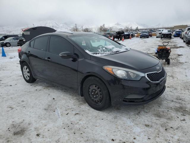 KNAFX4A61F5320453 - 2015 KIA FORTE LX BLACK photo 4