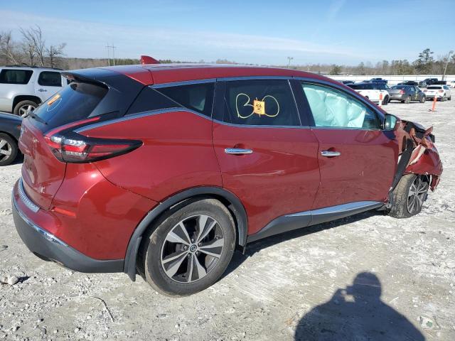 5N1AZ2MJ4KN166760 - 2019 NISSAN MURANO S RED photo 3