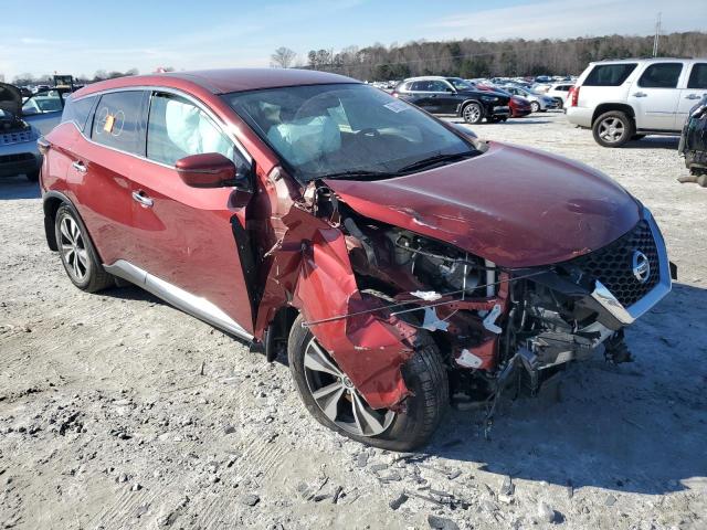 5N1AZ2MJ4KN166760 - 2019 NISSAN MURANO S RED photo 4