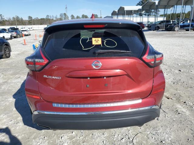 5N1AZ2MJ4KN166760 - 2019 NISSAN MURANO S RED photo 6