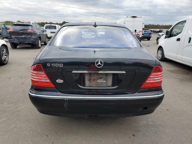 WDBNG75J94A387237 - 2004 MERCEDES-BENZ S500 500 BLACK photo 6