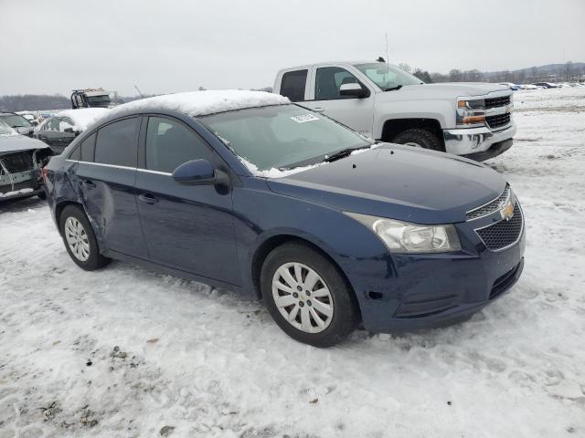 1G1PF5S97B7136361 - 2011 CHEVROLET CRUZE LT BLUE photo 4