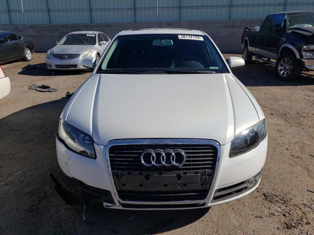 WAUAF78E28A135446 - 2008 AUDI A4 2.0T WHITE photo 5