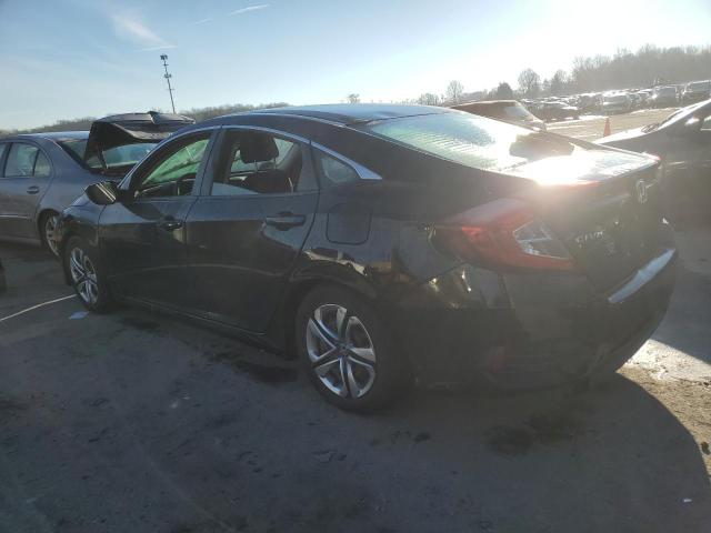 2HGFC2F58JH562761 - 2018 HONDA CIVIC LX BLACK photo 2