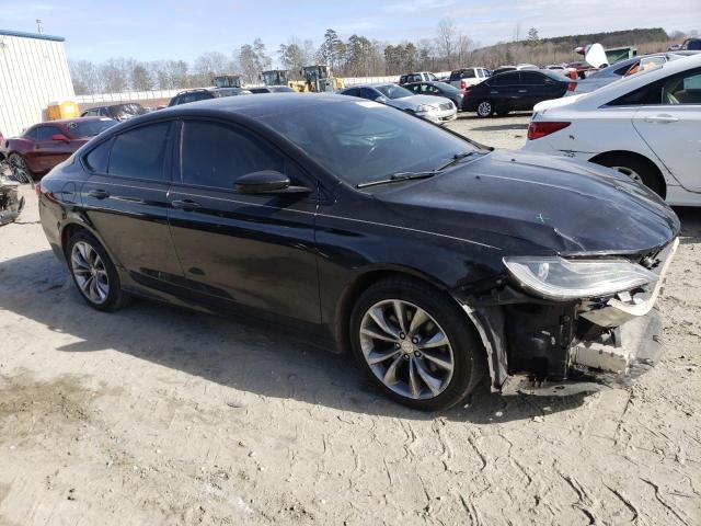 1C3CCCBG4FN517804 - 2015 CHRYSLER 200 S BLACK photo 4