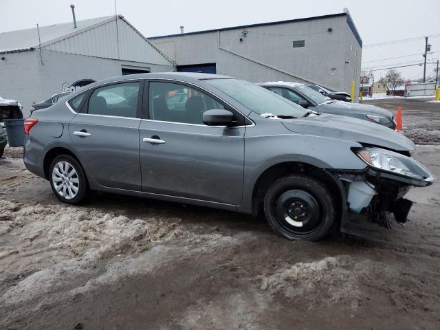 3N1AB7AP7KY441302 - 2019 NISSAN SENTRA S GRAY photo 4