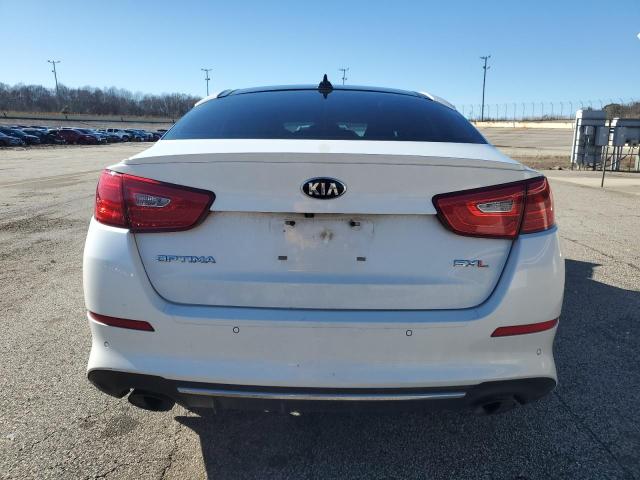 5XXGR4A67FG448886 - 2015 KIA OPTIMA SX WHITE photo 6