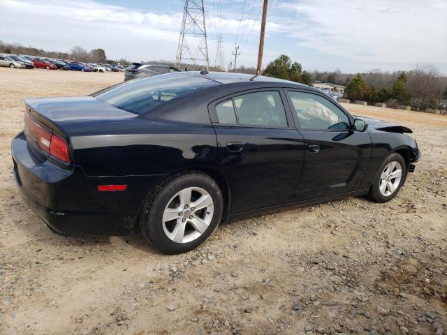 2C3CDXBG6CH177435 - 2012 DODGE CHARGER SE BLACK photo 3