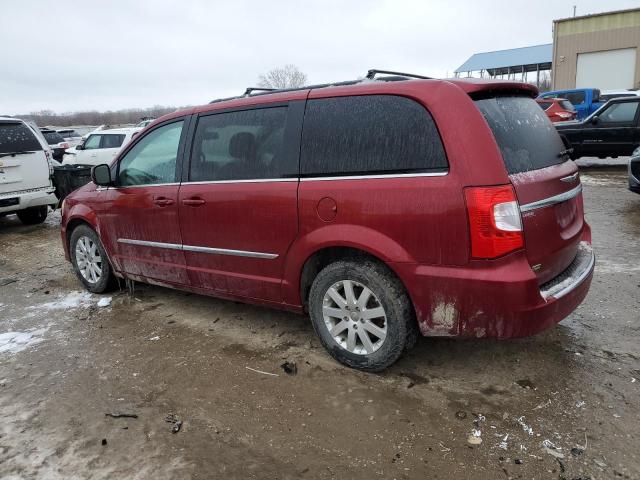 2C4RC1BG2ER436800 - 2014 CHRYSLER TOWN & COU TOURING RED photo 2