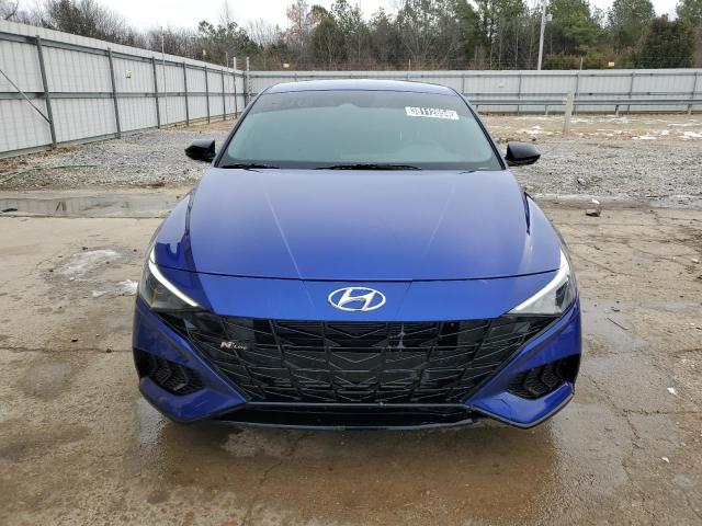 KMHLR4AF6PU498782 - 2023 HYUNDAI ELANTRA N LINE BLUE photo 5