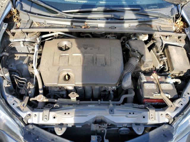 2T1BURHEXJC976120 - 2018 TOYOTA COROLLA L GRAY photo 11