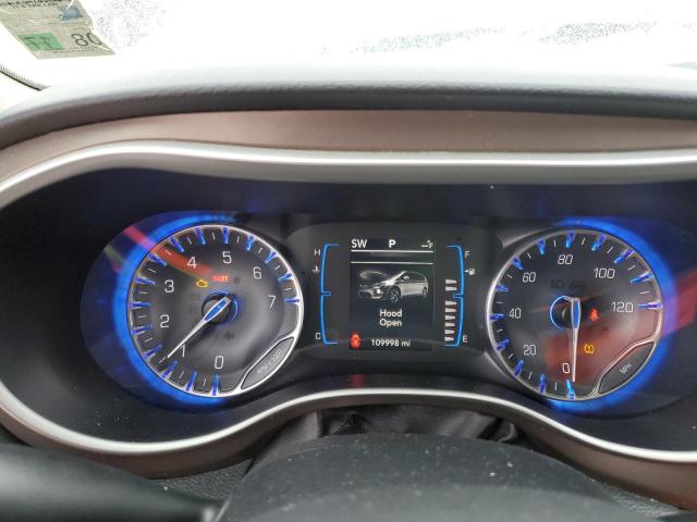 2C4RC1BG0HR532574 - 2017 CHRYSLER PACIFICA TOURING L BLACK photo 9