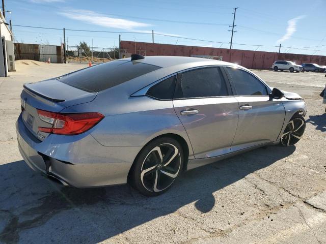 1HGCV1F48NA091259 - 2022 HONDA ACCORD SPORT SE GRAY photo 3