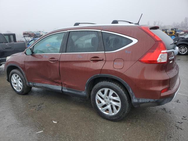 5J6RM4H74GL082550 - 2016 HONDA CR-V EXL BURGUNDY photo 2