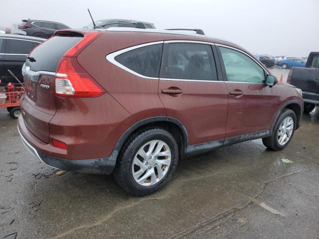 5J6RM4H74GL082550 - 2016 HONDA CR-V EXL BURGUNDY photo 3