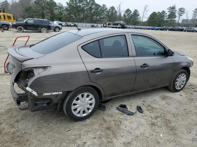 3N1CN7AP4GL845419 - 2016 NISSAN VERSA S GRAY photo 3