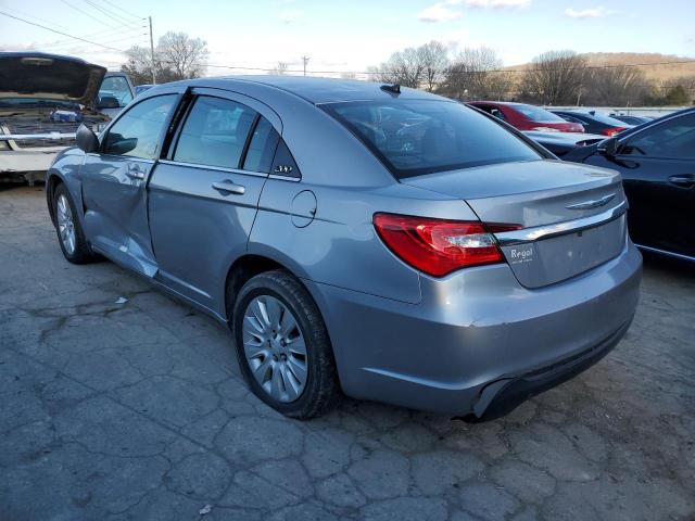 1C3CCBAB0EN209012 - 2014 CHRYSLER 200 LX GRAY photo 2