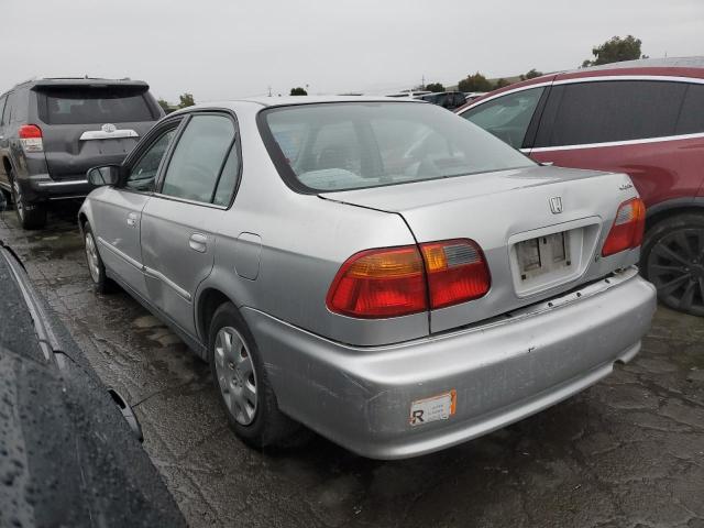2HGEJ6614YH522399 - 2000 HONDA CIVIC BASE 银色 照片 2